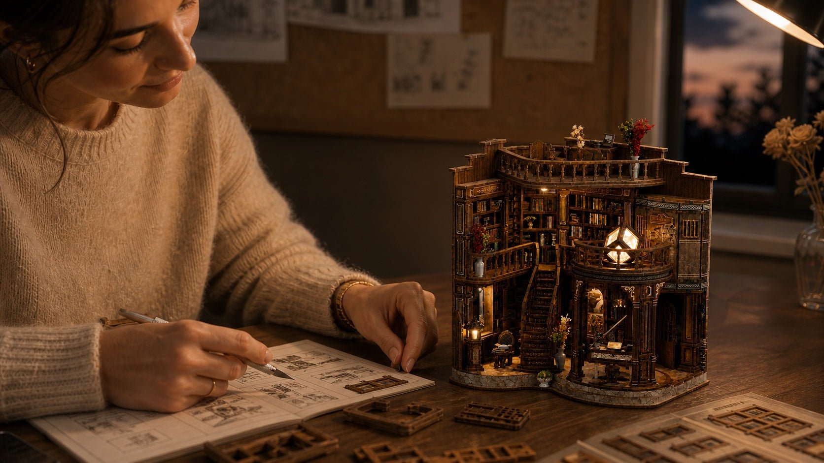 The science behind why miniature building calms your mind - HiNooki