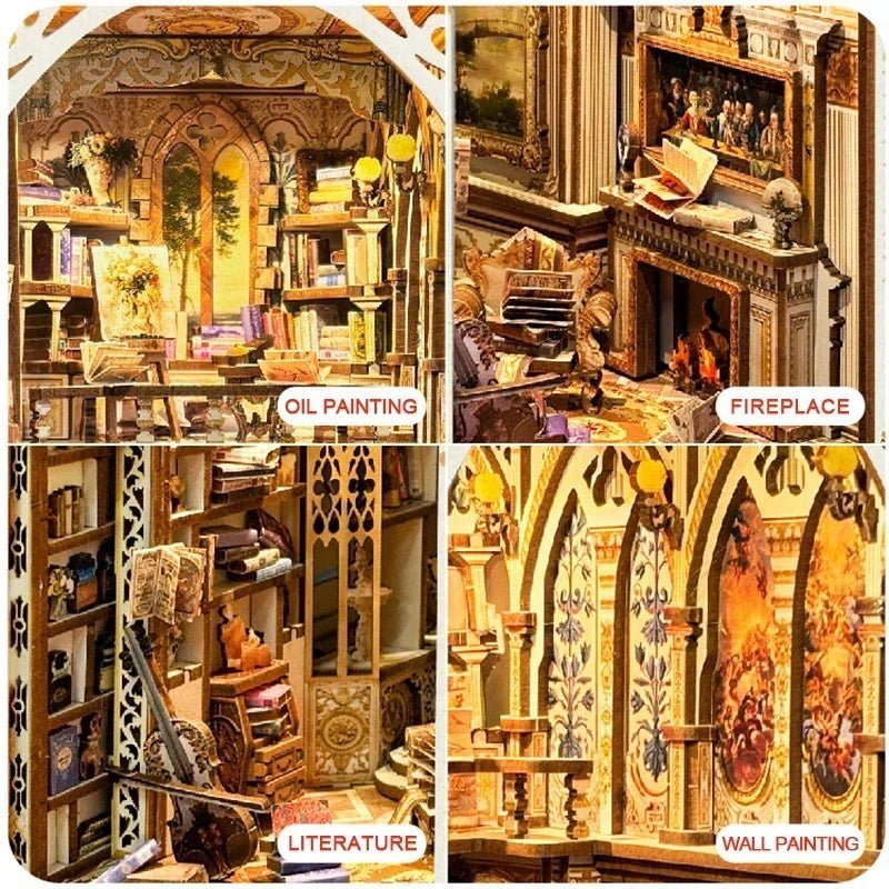 Baroque Dreams – DIY book nook kit, HiNooki (image 2)