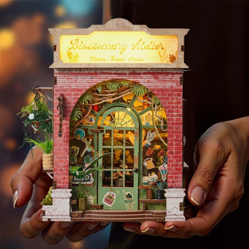 Blossomary Atelier – DIY book nook kit, HiNooki (image 1)