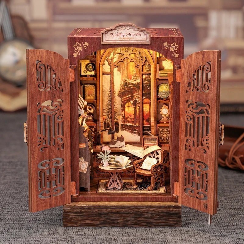 Bookshop Memories – DIY book nook kit, HiNooki (image 2)