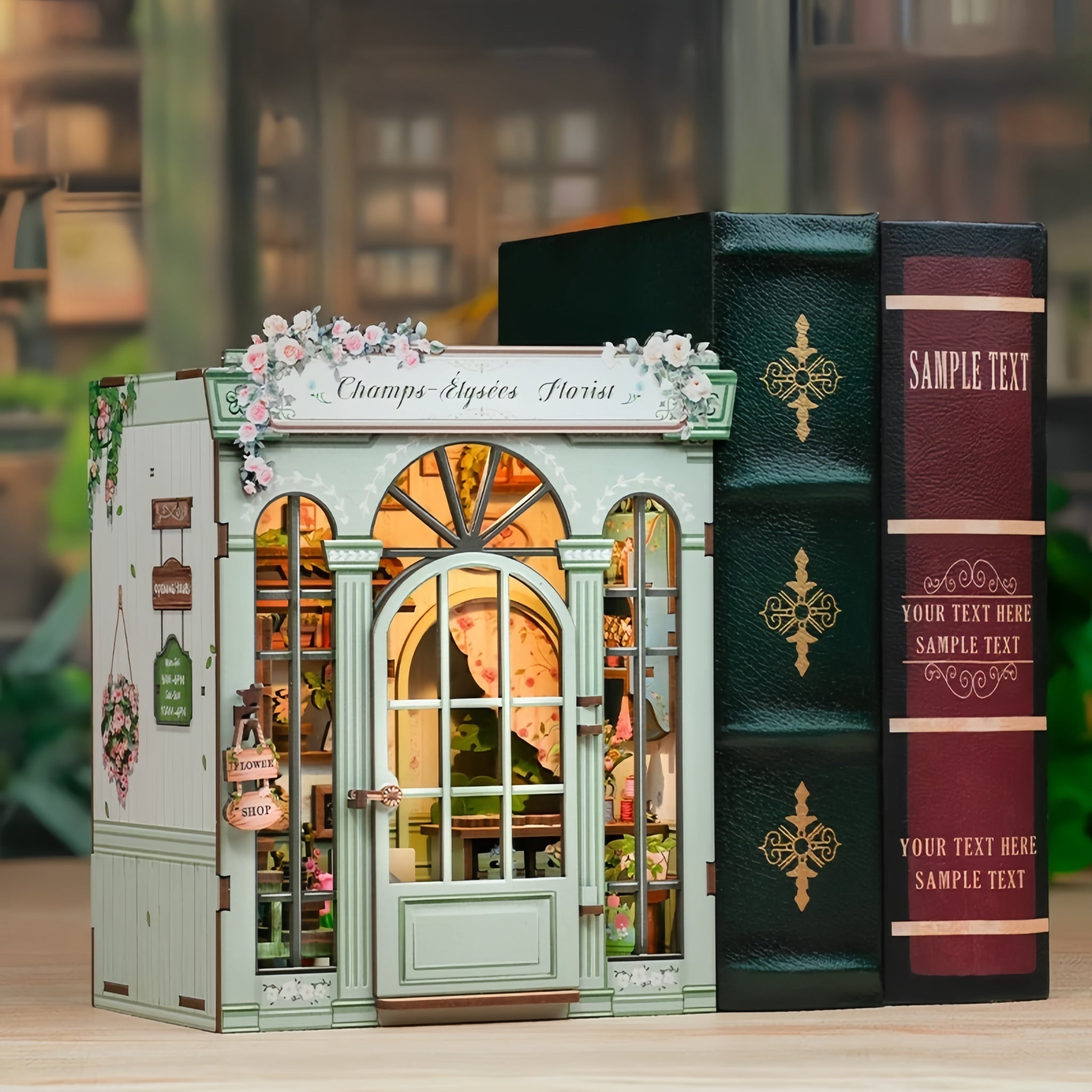 Champs Elysees Florist – DIY book nook kit, HiNooki (image 3)