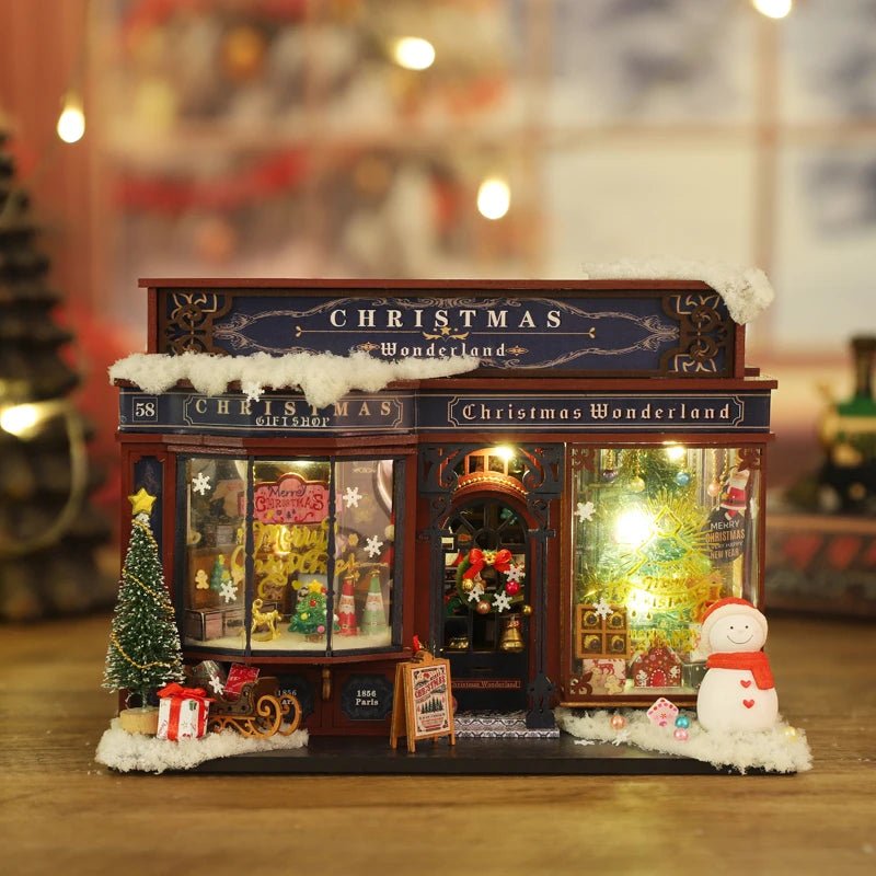 Christmas Wonderland – DIY miniature house kit, HiNooki (image 1)