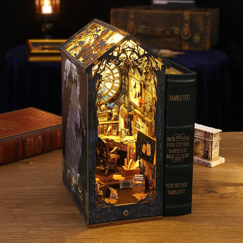 Detective Agency – DIY book nook kit, HiNooki (image 6)
