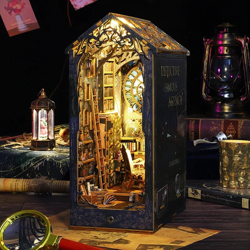 Detective Agency – DIY book nook kit, HiNooki (image 3)