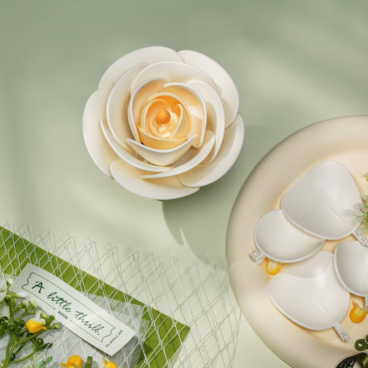 HiNooki - Floral Art DIY 3D Puzzle3D Puzzle