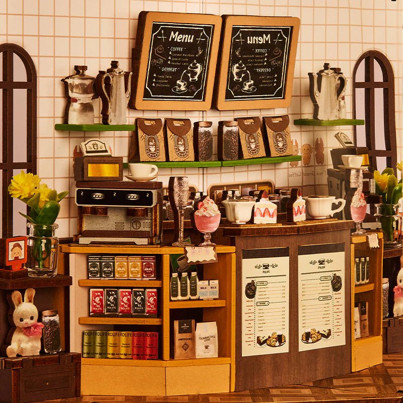 Holiday Cafe – DIY book nook kit, HiNooki (image 9)