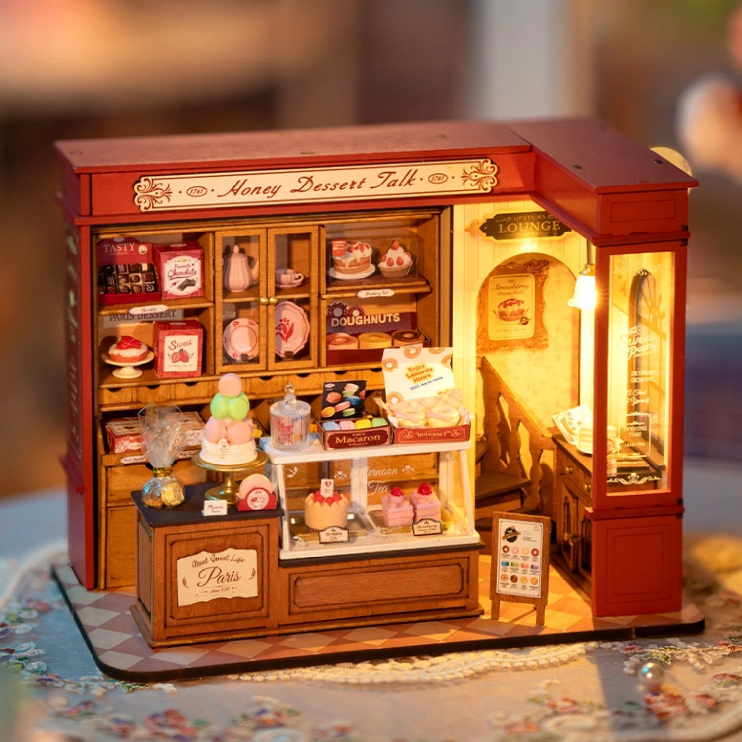 Honey Dessert Talk – DIY miniature house kit, HiNooki (image 1)