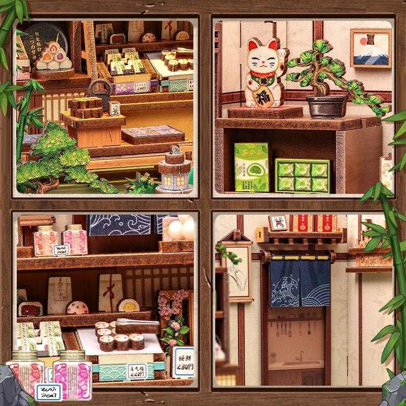 Kurihara Sweet Shop – DIY book nook kit, HiNooki (image 2)