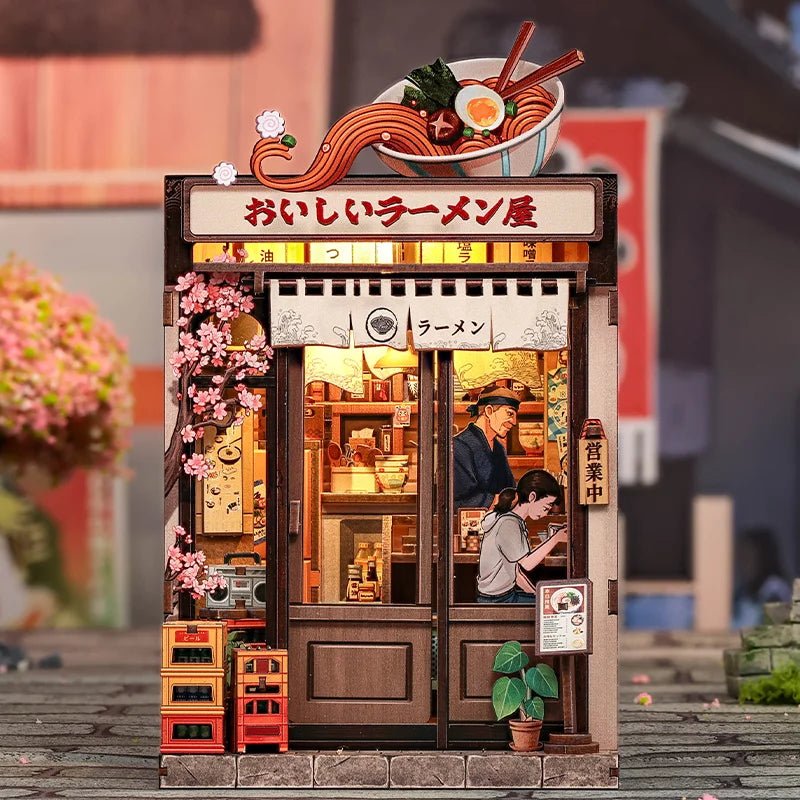 Kyoto Blossom Kitchen – DIY book nook kit, HiNooki (image 1)