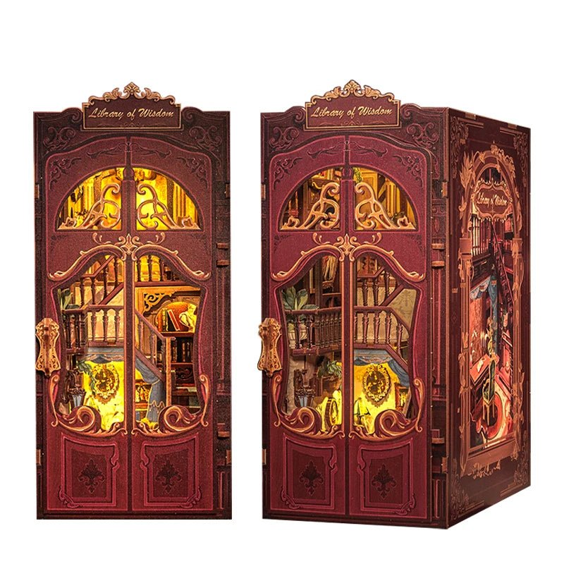 Library of Wisdom – DIY book nook kit, HiNooki (image 8)