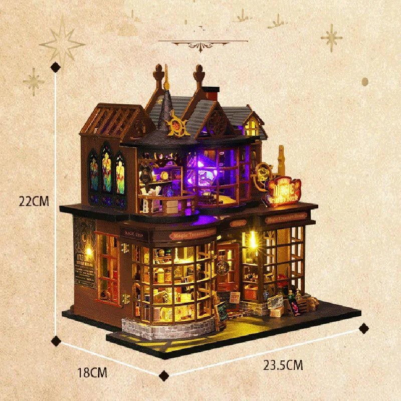 Magic Treasure House – DIY miniature house kit, HiNooki (image 9)