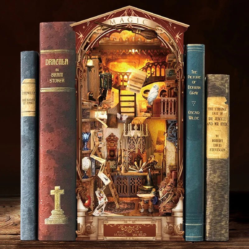 Magic World – DIY book nook kit, HiNooki (image 1)