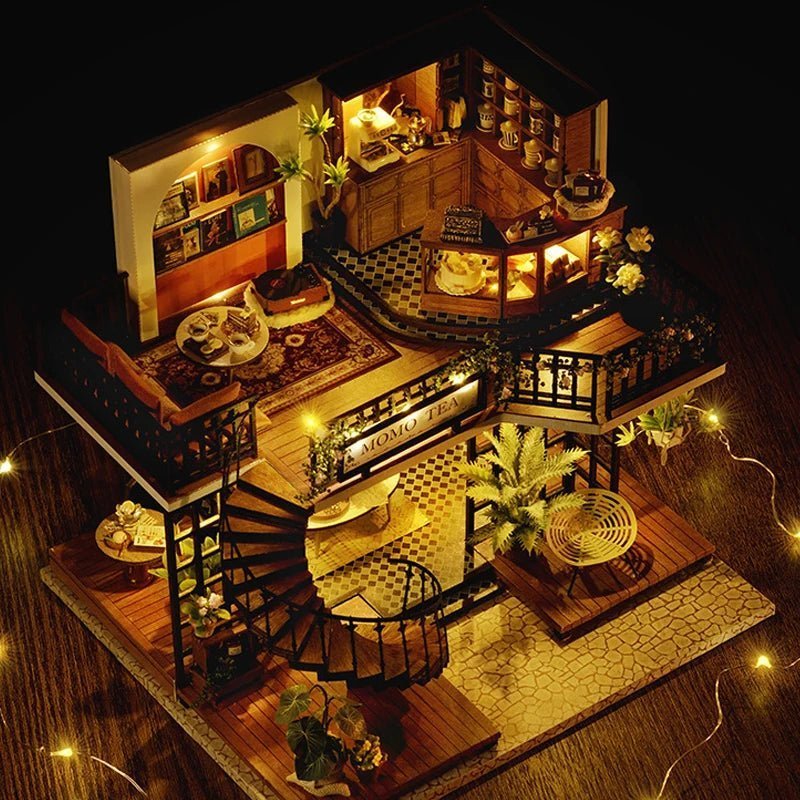 MOMO Tea – DIY miniature house kit, HiNooki (image 2)