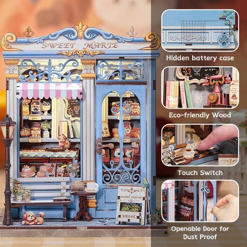 Sweet Marie – DIY book nook kit, HiNooki (image 4)
