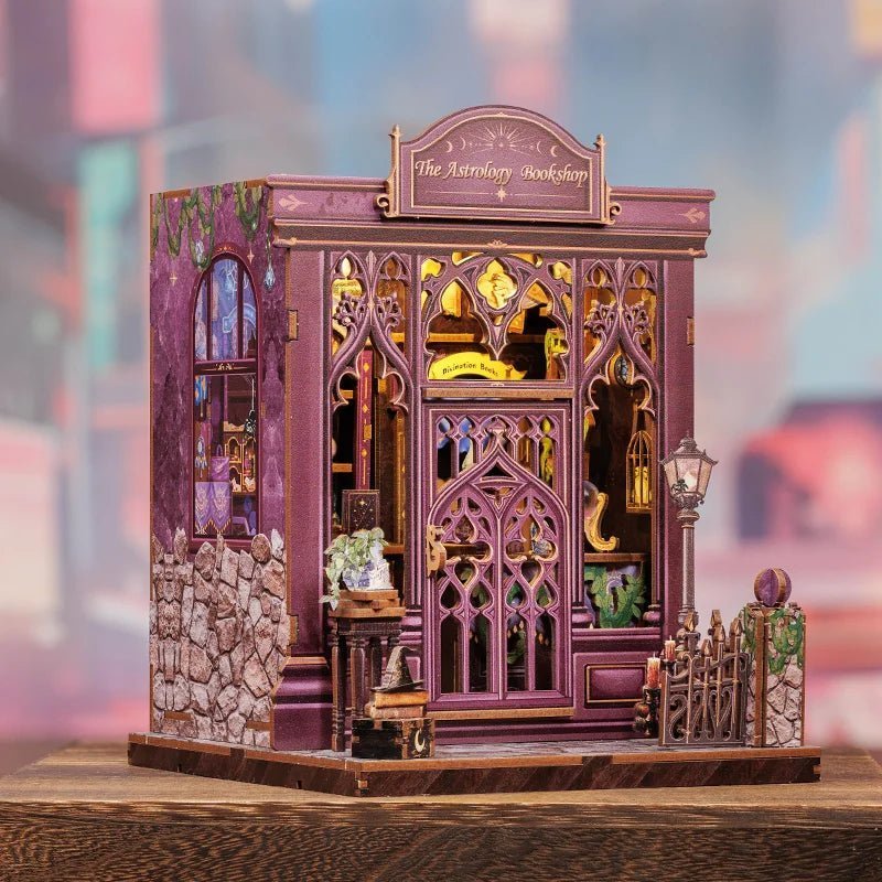 The Astrology Bookshop – DIY book nook kit, HiNooki (image 7)
