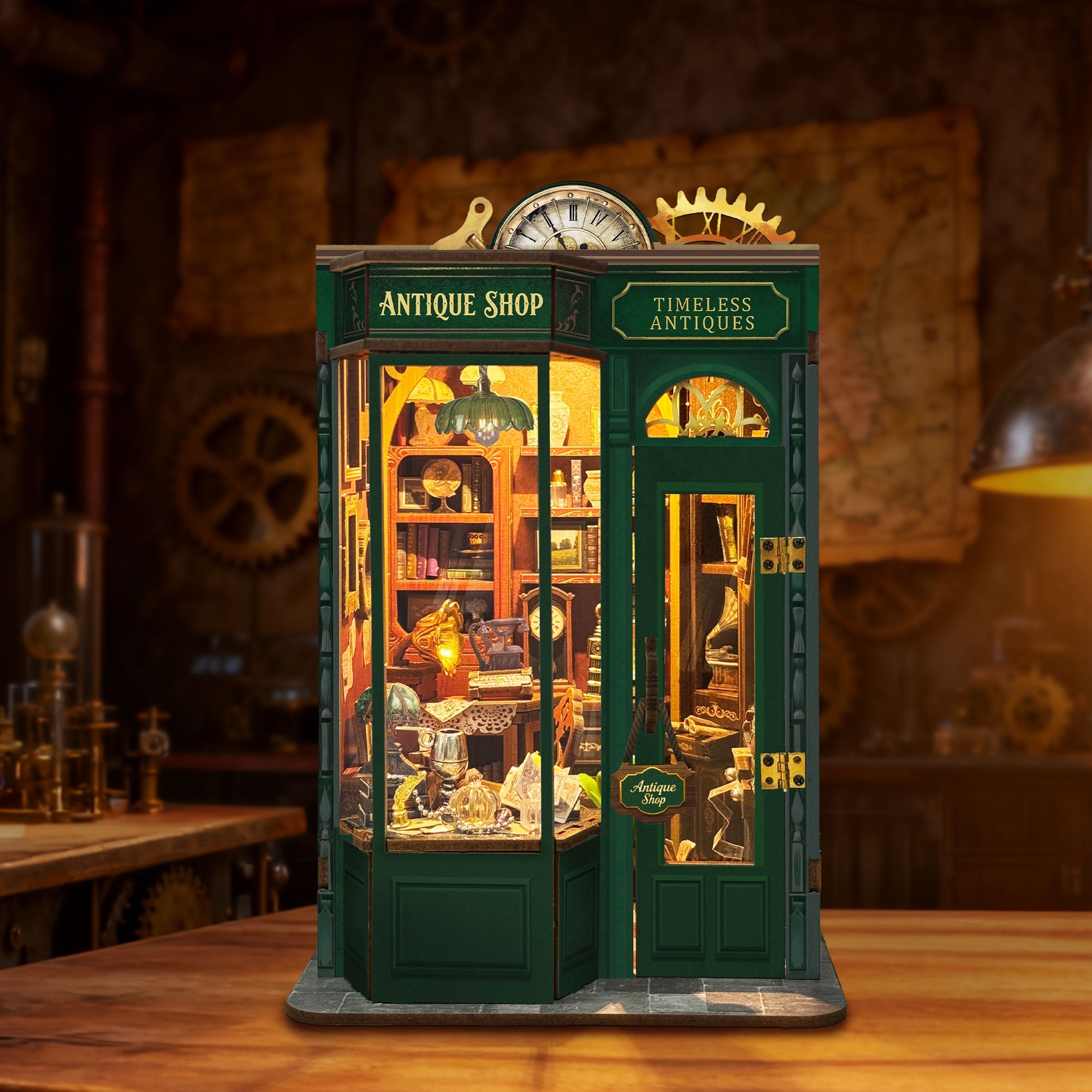 Timeless Antiques – DIY book nook kit, HiNooki (image 1)