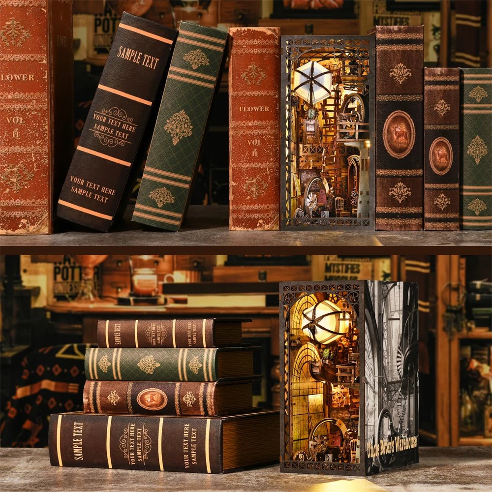 Uncle Peter's Warehouse – DIY book nook kit, HiNooki (image 4)