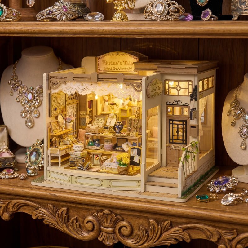 Vitrine's Tale – DIY miniature house kit, HiNooki (image 8)