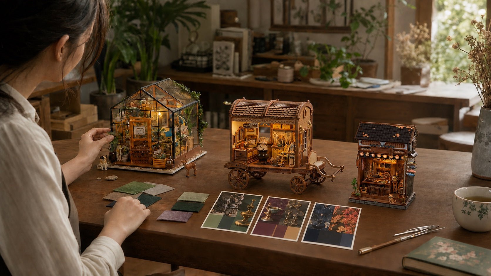 Book nook themes for every aesthetic: cottagecore, wizard, Japanese street - HiNooki