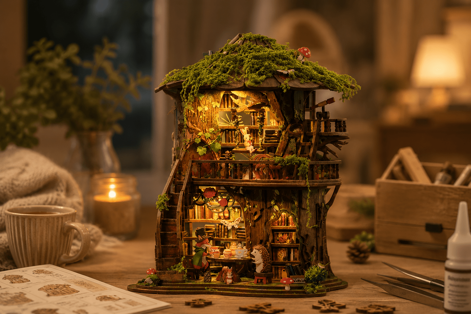 The Quiet Hobby: Why Building Miniatures Eases Stress - HiNooki