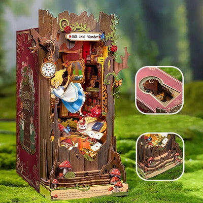 Alice Fall into Wonder – DIY book nook kit, HiNooki (image 6)