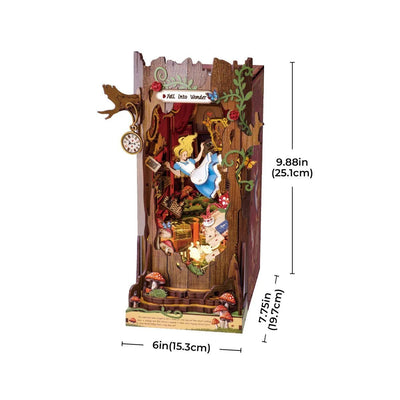 Alice Fall into Wonder – DIY book nook kit, HiNooki (image 5)