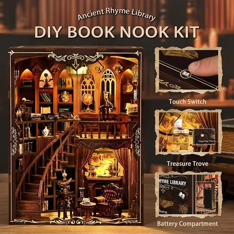 HiNooki - Ancient Rhyme LibraryBook Nook