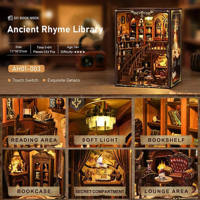 HiNooki - Ancient Rhyme LibraryBook Nook