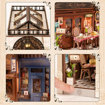 Arcade Dating – DIY book nook kit, HiNooki (image 2)