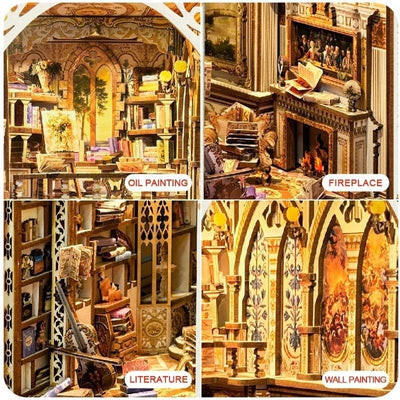 Baroque Dreams – DIY book nook kit, HiNooki (image 2)