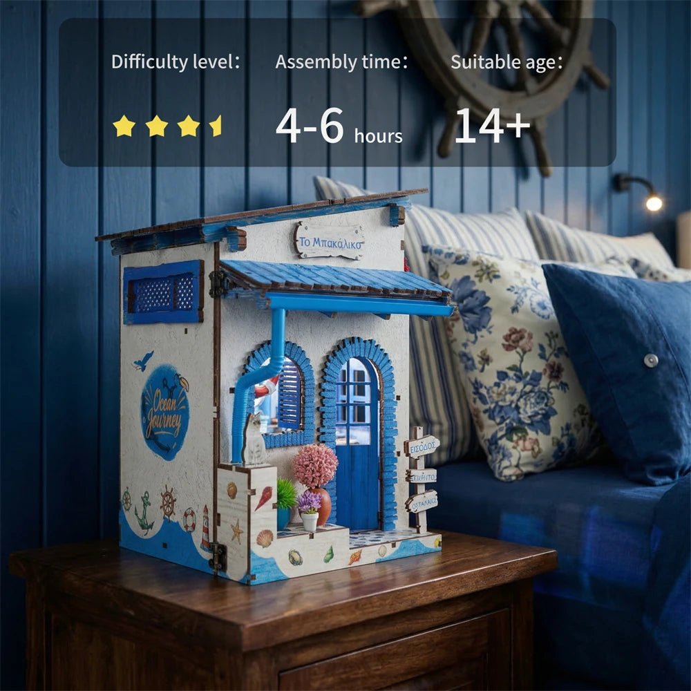 Beach Corner – DIY book nook kit, HiNooki (image 4)