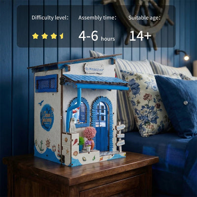 Beach Corner – DIY book nook kit, HiNooki (image 4)