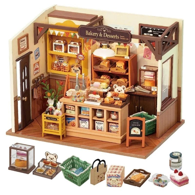 Becka's Baking House – DIY miniature house kit, HiNooki (image 5)
