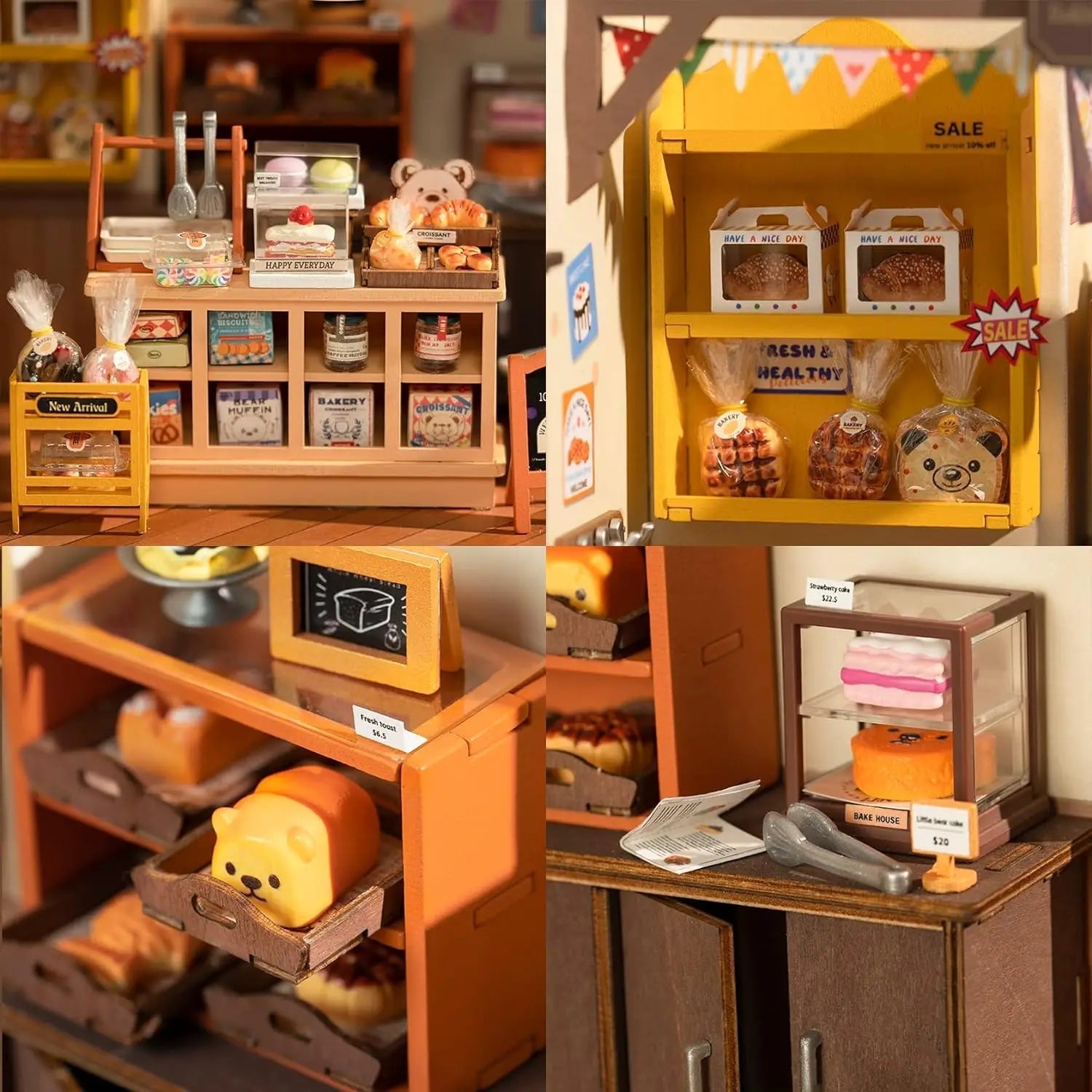 Becka's Baking House – DIY miniature house kit, HiNooki (image 2)