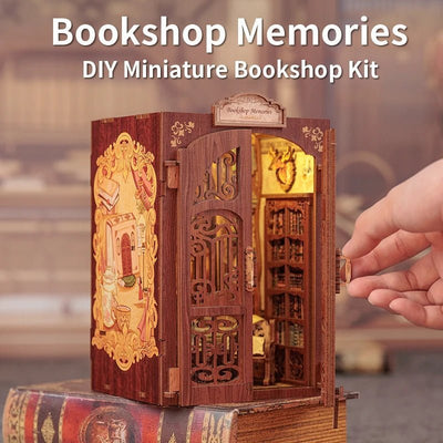 Bookshop Memories – DIY book nook kit, HiNooki (image 5)