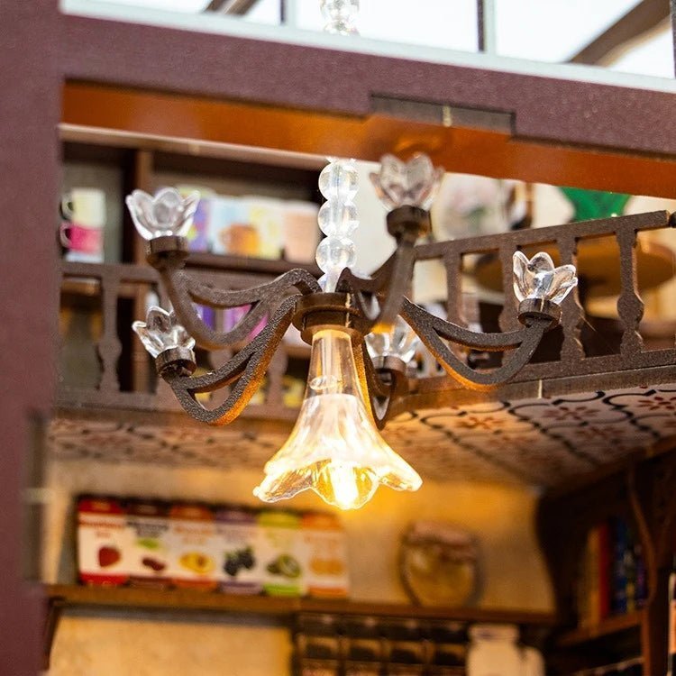 Cat Cafe – DIY miniature house kit, HiNooki (image 2)