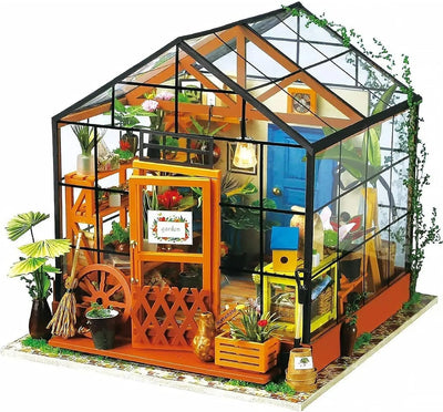Cathy's Flower House – DIY miniature house kit, HiNooki (image 7)