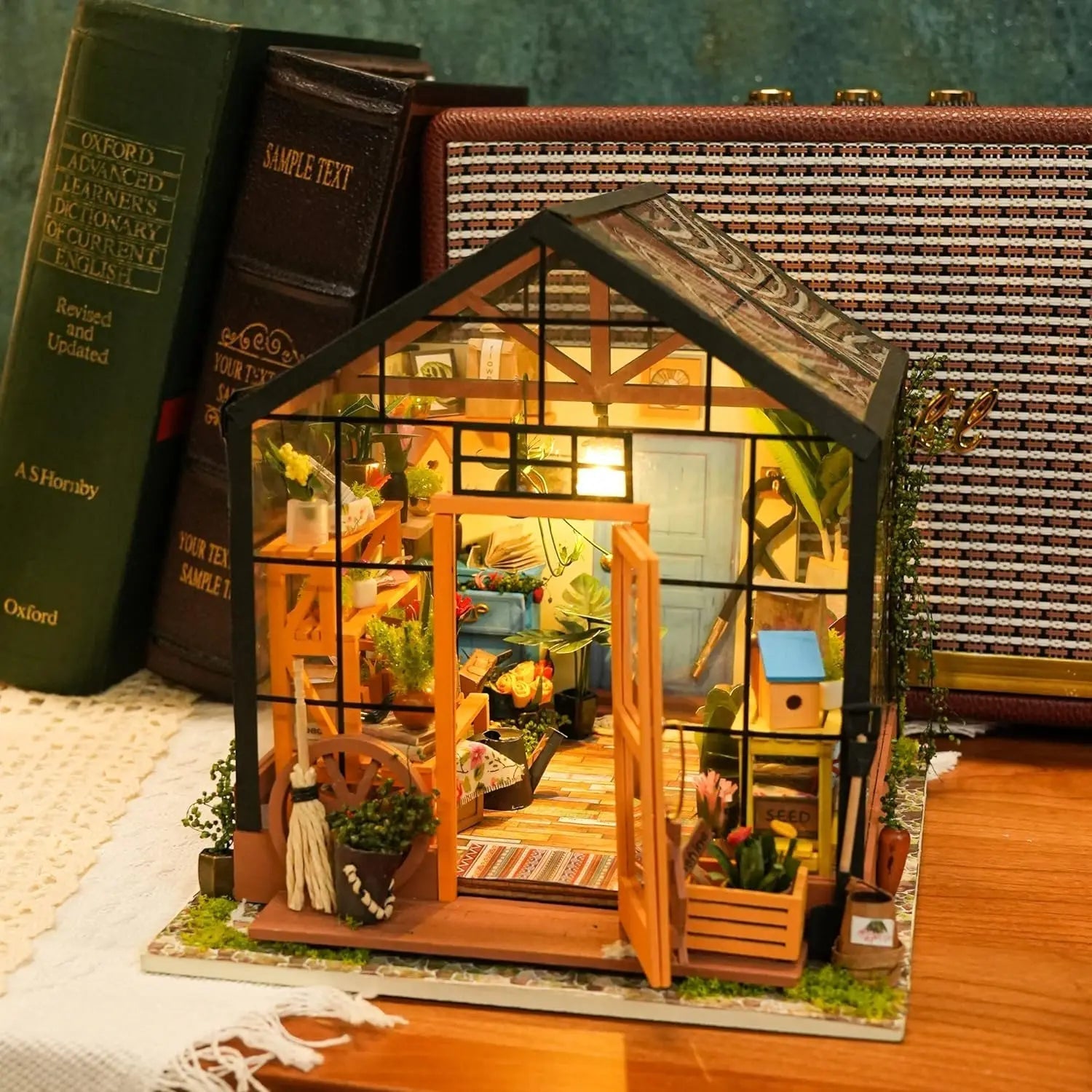 Cathy's Flower House – DIY miniature house kit, HiNooki (image 4)