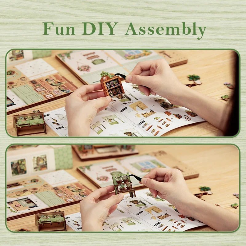 Champs Elysees Florist – DIY book nook kit, HiNooki (image 5)