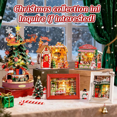 Christmas Candy Stand – DIY miniature house kit, HiNooki (image 5)