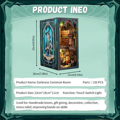 Darkness Common Room – DIY book nook kit, HiNooki (image 5)