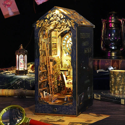 Detective Agency – DIY book nook kit, HiNooki (image 3)