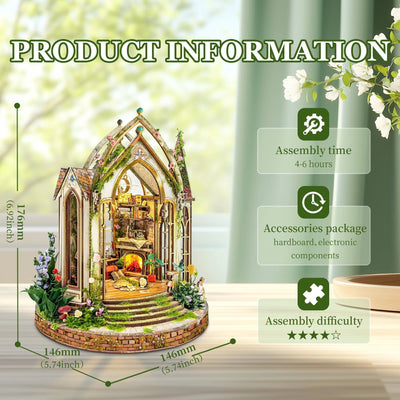 Dreamland Floral Studio – DIY book nook kit, HiNooki (image 3)
