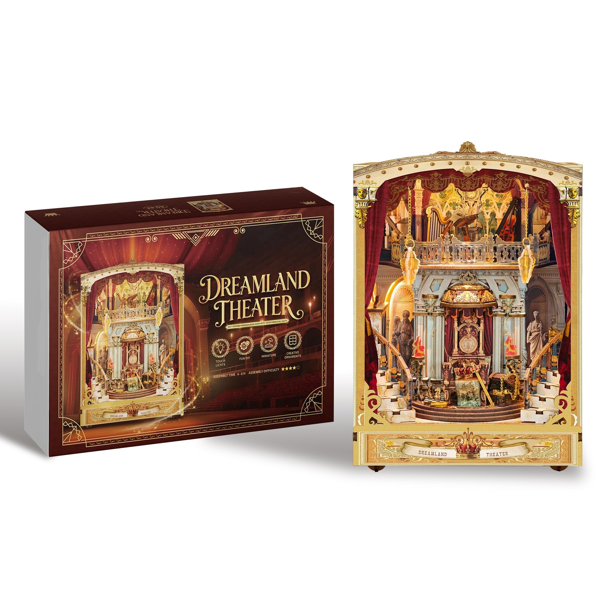 Dreamland Theater – DIY book nook kit, HiNooki (image 11)