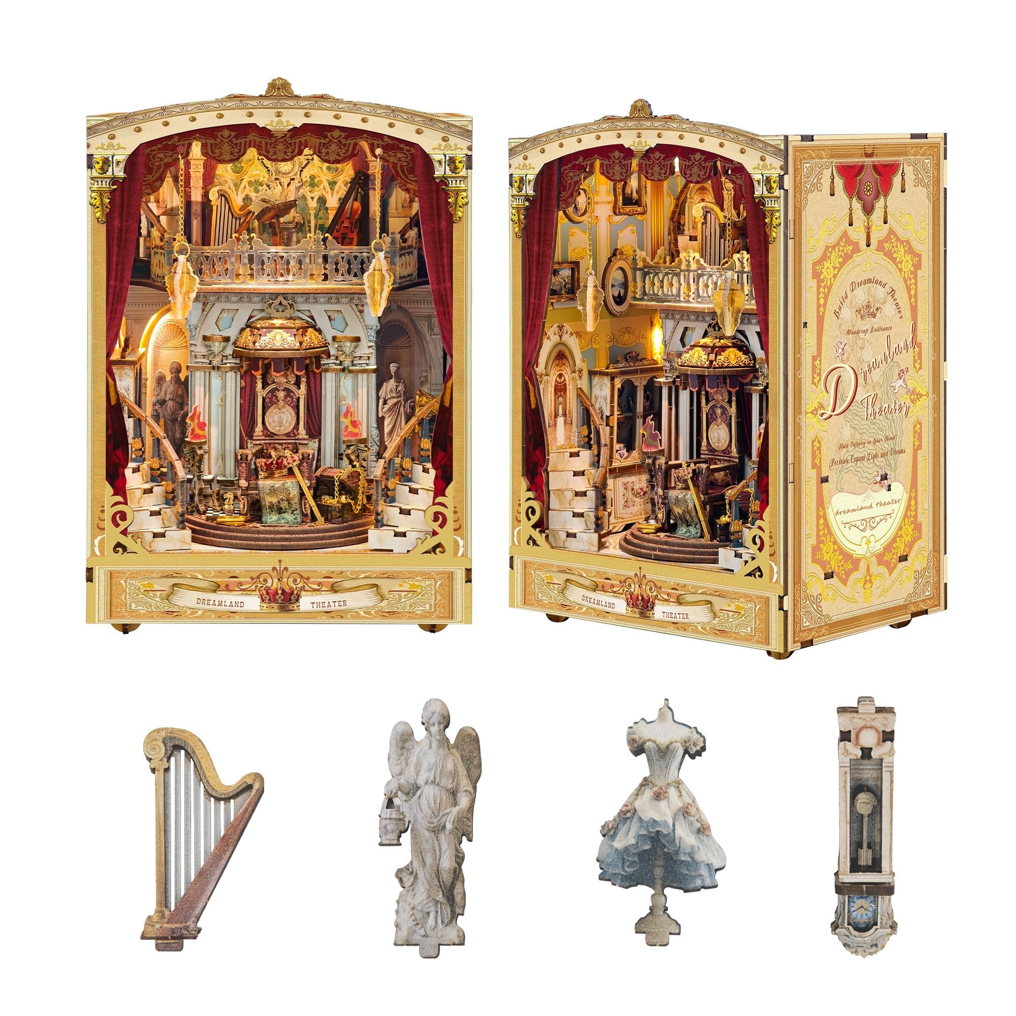 Dreamland Theater – DIY book nook kit, HiNooki (image 10)