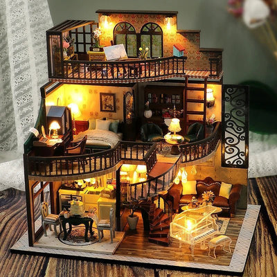 Dreamweaver Loft – DIY miniature house kit, HiNooki (image 7)