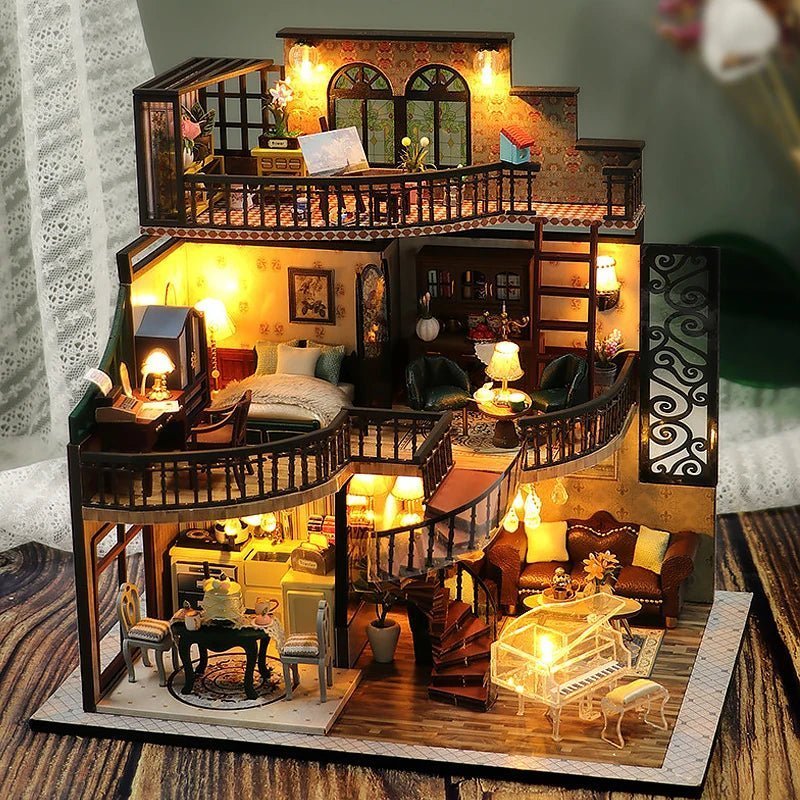 Dreamweaver Loft – DIY miniature house kit, HiNooki (image 7)