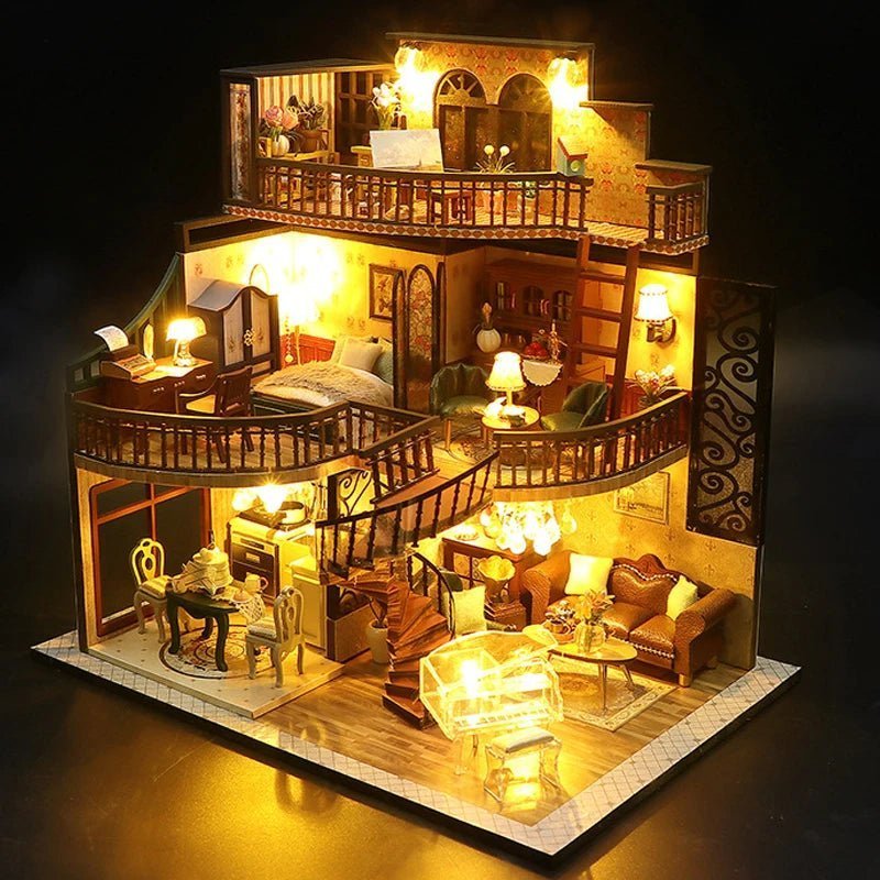 Dreamweaver Loft – DIY miniature house kit, HiNooki (image 6)
