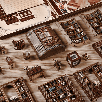 HiNooki - Dreamy Book HallDIY Miniature House