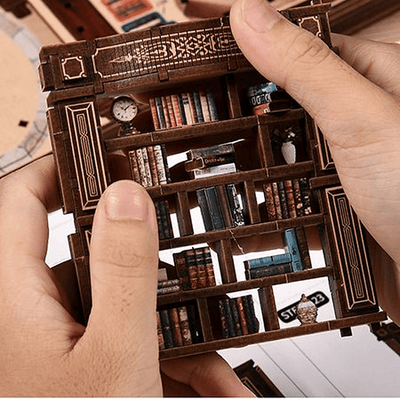 HiNooki - Dreamy Book HallDIY Miniature House